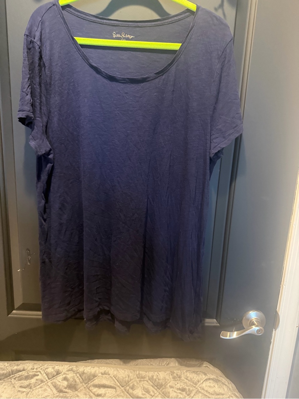 Lilly Pulitzer Navy Etta Tee